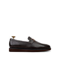 Tyler - Men's Dark Brown Milled Leather Casual