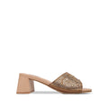 Isabel  - Women's Champagne Hand Set Crystals 50mm Heels