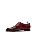Clyde - Men's Oxblood Calf Leather Goodyear Welted Bespoke Double Monkstrap
