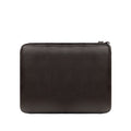 Castro - Men's Dark Brown Milled Leather Cigar Case