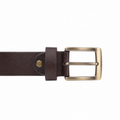 Belor - Men's Dark Brown Calf Leather Belt