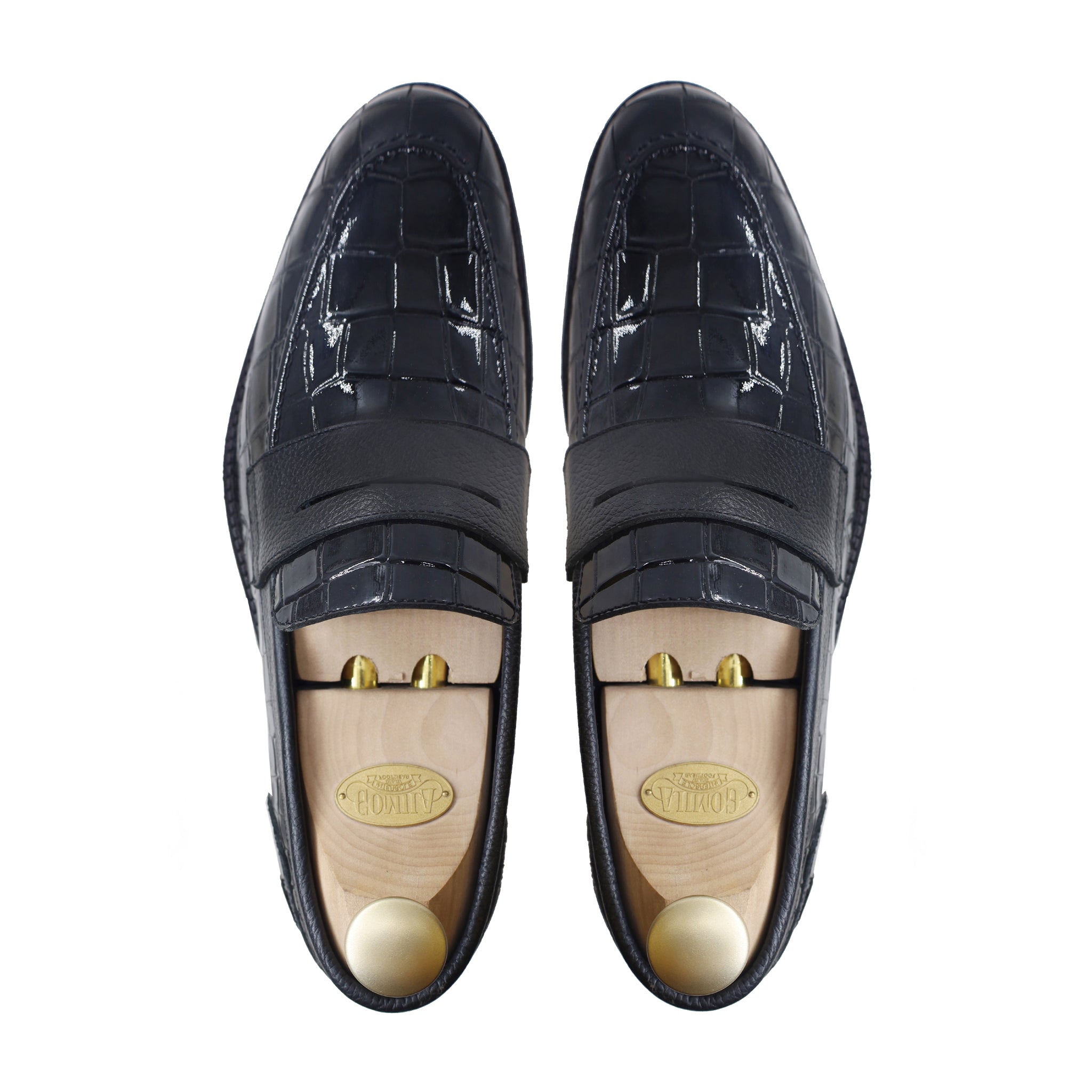 Askari - Men's Black Patent Leather Loafer