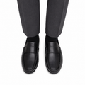 Corey - Men's Black Calf Leather Driver