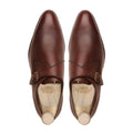 Trena - Men's Oxblood Calf Leather Single Monkstrap