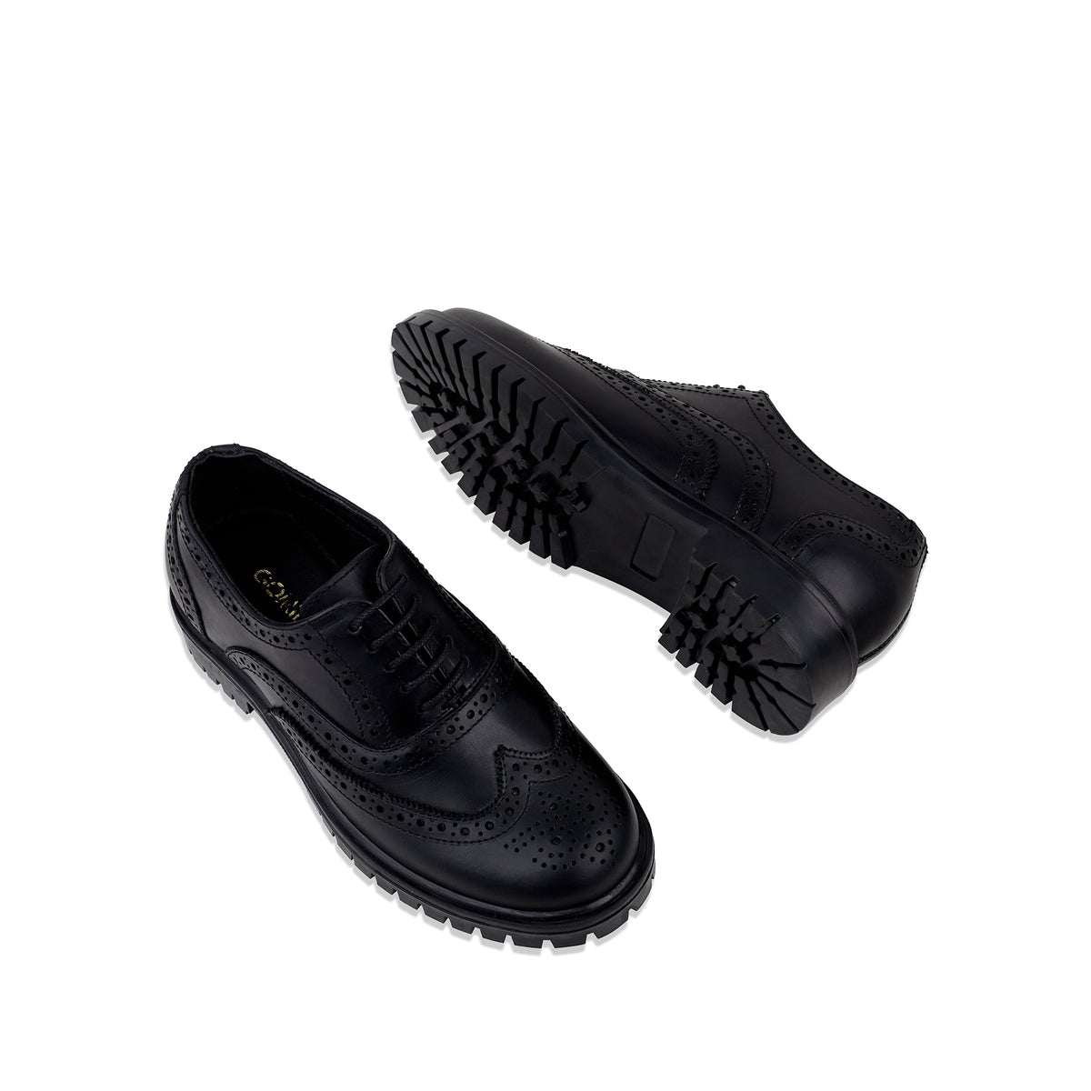 Keen -  Children's Black Leather Oxford