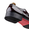 Arthur - Men's Burgundy Calf Leather Derby Shoe