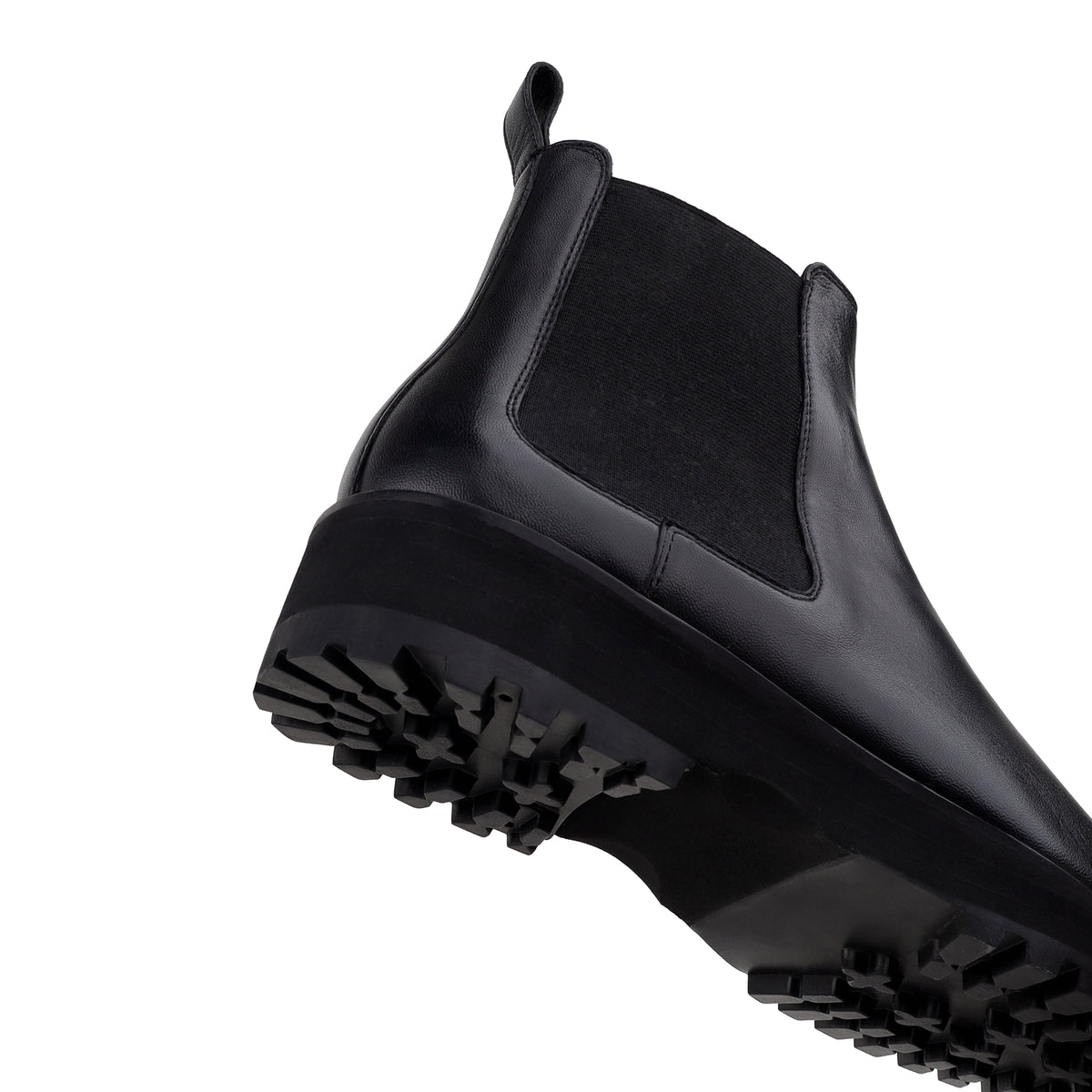 Casey  - Men's Black Calf Leather Chelsea Boot