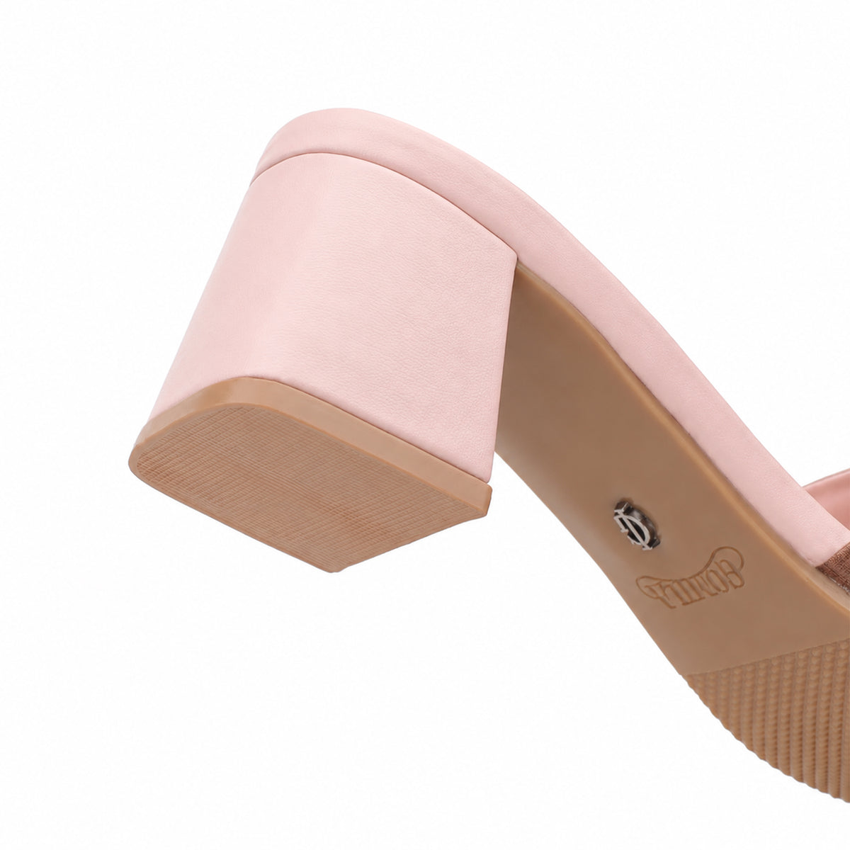 Isabel  - Women's Pink Hand Set Crystals 50mm Heels