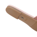 Freya - Women's Pink Hand Set Crystals Slipper
