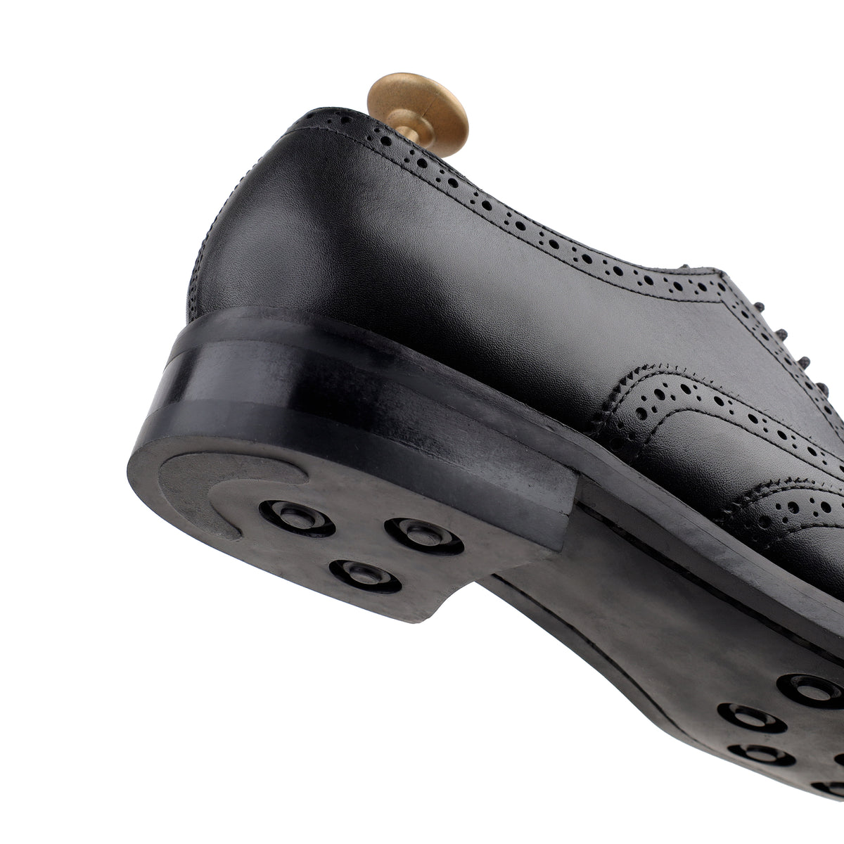 Northa - Men's Black Calf Leather Oxford