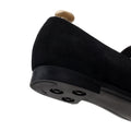 David - Men's Black Suede & Embroidery Loafer