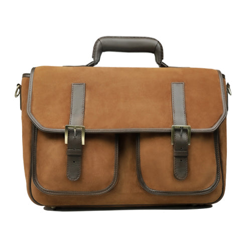 Cavalor - Cognac Kid Suede Hand Bag