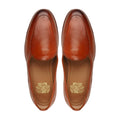 Vintage - Men's Tan Pebble Grain Leather Loafer