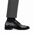 Arthur - Men's Black Calf Leather Derby