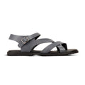Elian - Men's Grey Calf Leather Sandal
