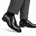 Arthur - Men's Black Calf Leather Derby