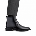 Drake  - Men's Black Calf Leather Chelsea Boot