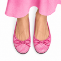 Hany - Ladies Pink Betty Suede Pump
