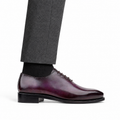Enzo - Men's Burnished Light Purple Patina Calf Leather Wholecut Shoe - Goodyear Welted