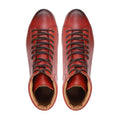 Tambo - Men's Orange Tan Pebble Grain Leather Boot