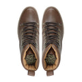Hecla - Men's Brown Pebble Grain Leather Boot