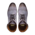 Merap - Men's Light Purple Pebble Grain Leather Boot