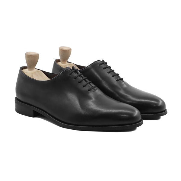 Lagoon - Men's Black Calf Leather Wholecut Shoe
