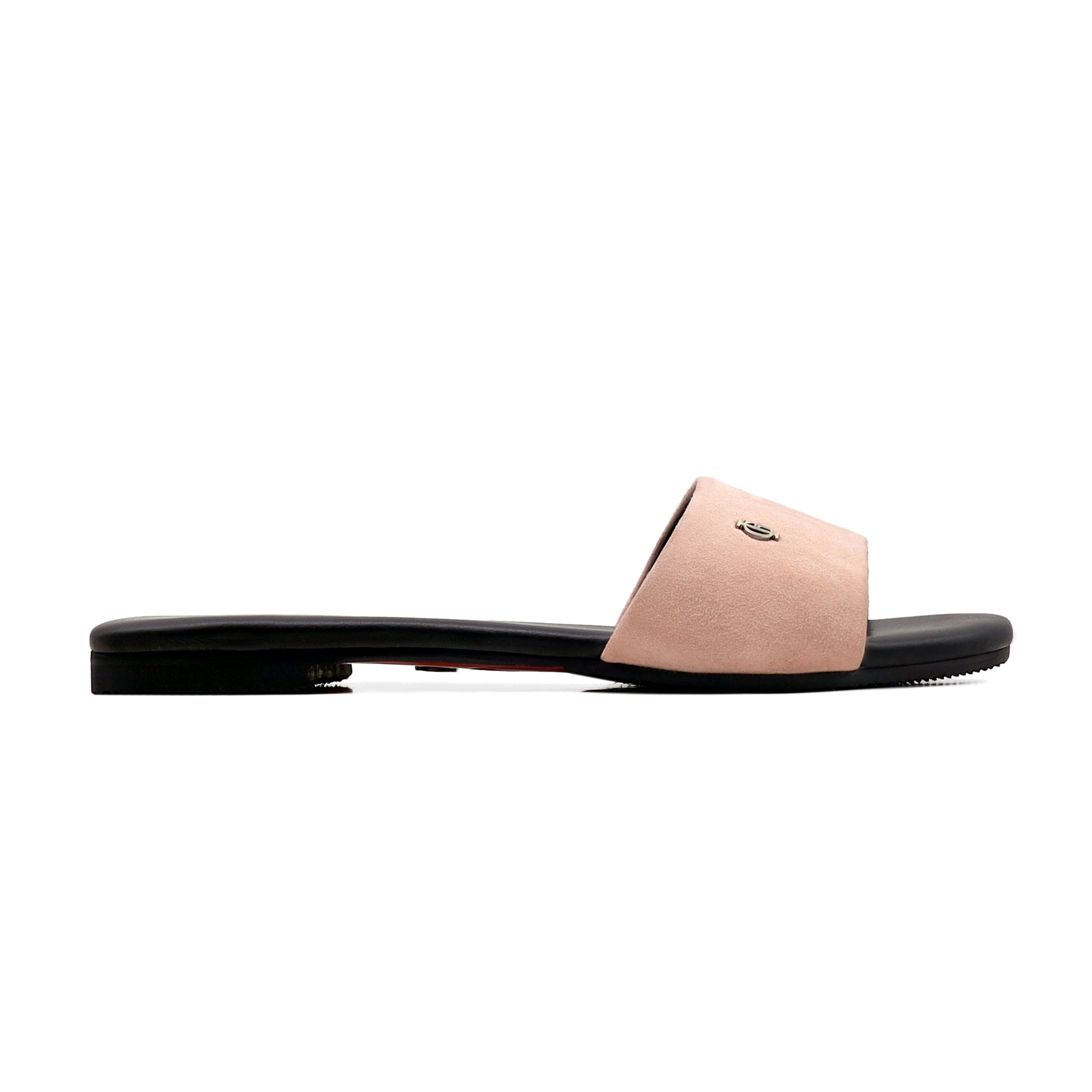 Abbie - Women's Baby Pink Slipper