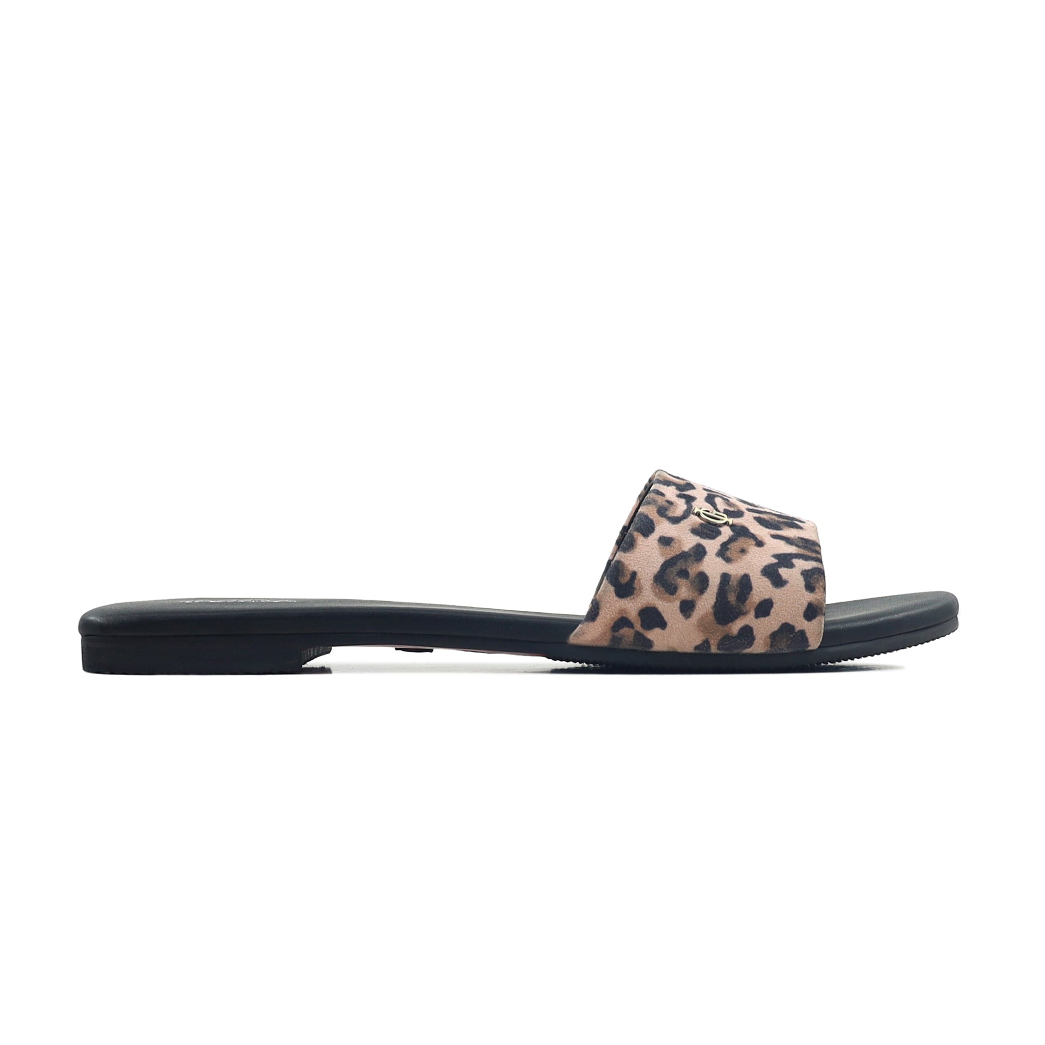 Abbie - Women's Black and Baby Pink Slipper