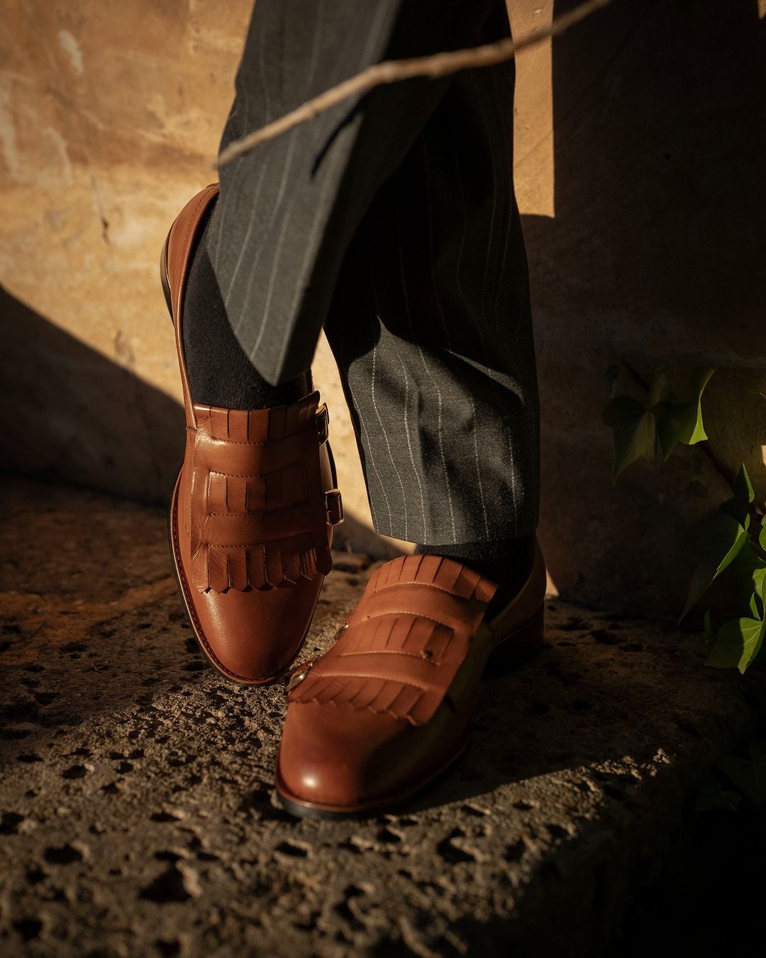 Abilene - Men's Tan Calf Leather Loafer