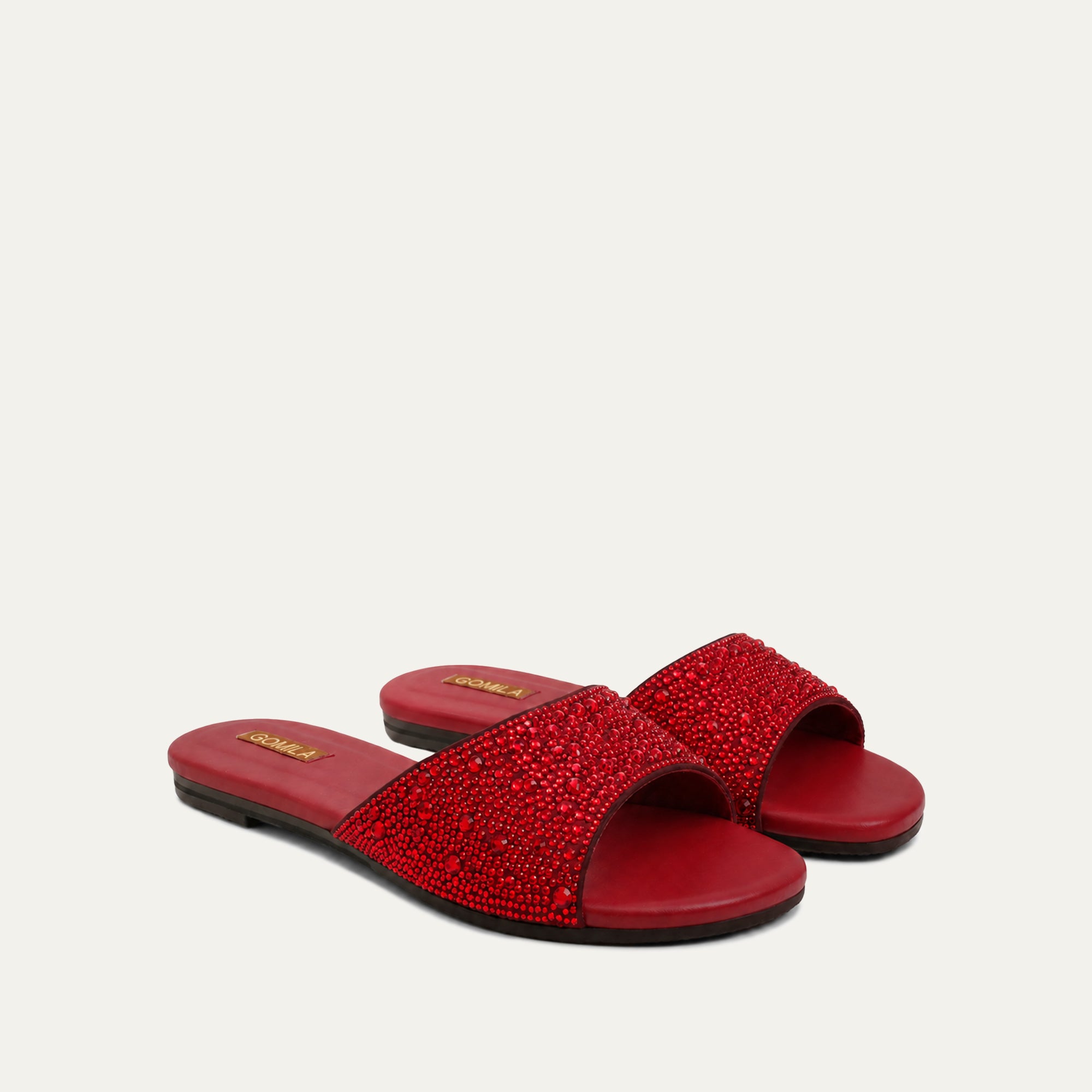 Amber - Women's Red Slipper