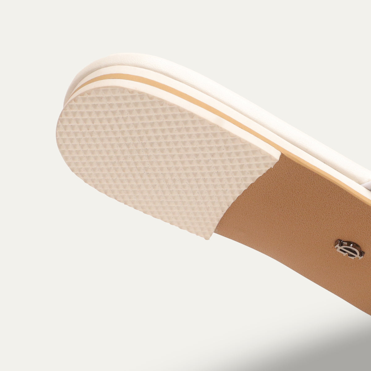 Amber - Women's White Slipper
