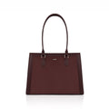 Amelia  -  Oxblood Suede Leather & Leather Hand Bag
