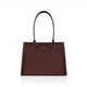 Amelia  -  Oxblood Suede Leather & Leather Hand Bag
