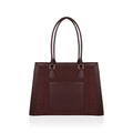 Amelia  -  Oxblood Suede Leather & Leather Hand Bag