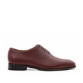Bauska - Men's Oxblood Pebble Grain Leather Wholecut Shoe