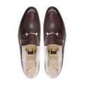 Berton - Men's Dark Brown Calf Leather Loafer