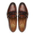 Bibai - Men's Burnished Tan Calf Leather Loafer