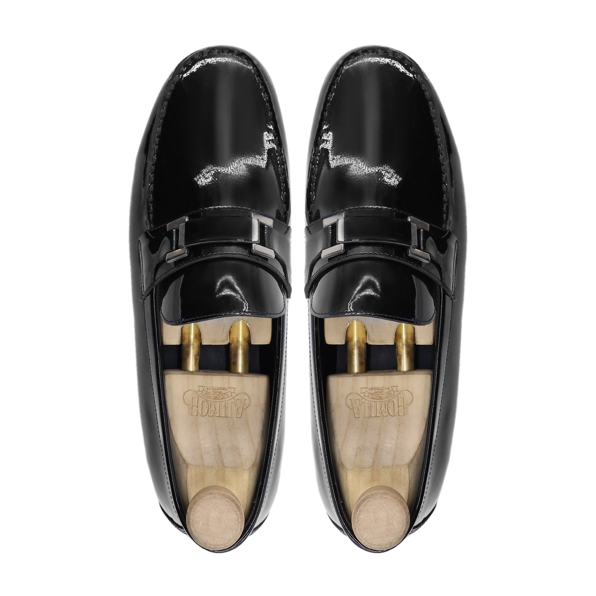 Denji - Men's Black Patent Leather Loafer