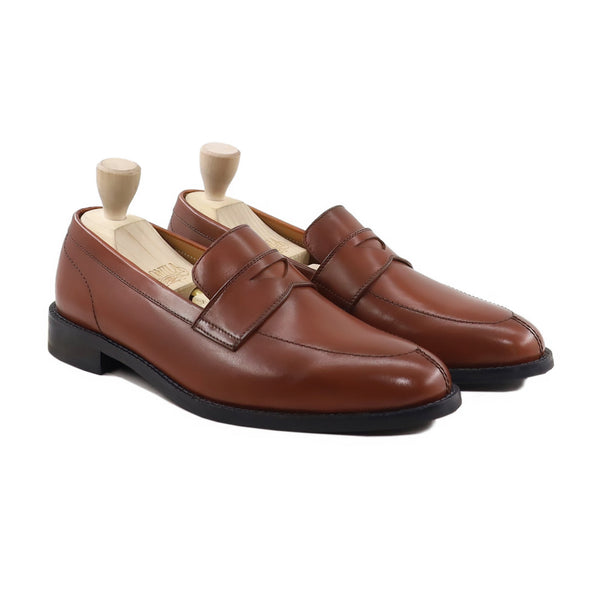 Botol - Men's Tan Brown Calf Leather Loafer