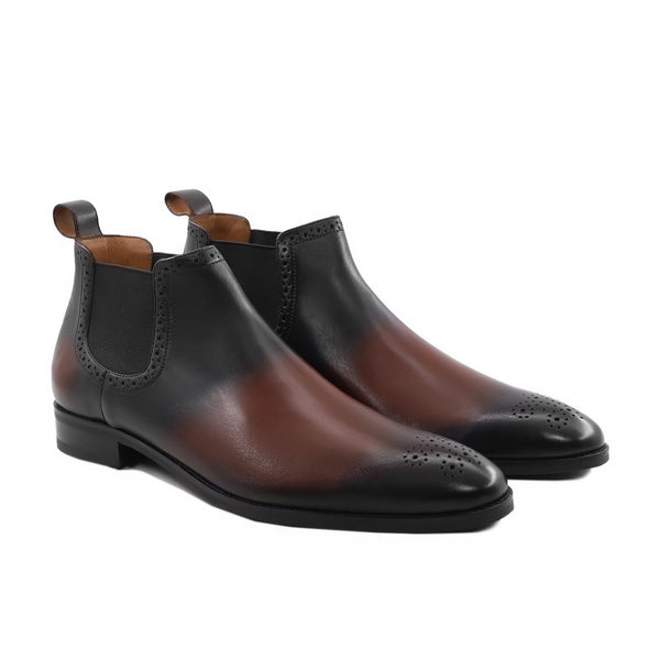 Kaage - Men's Burnished Brown Calf Leather Chelsea Boot