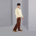 Lodzy - Men's Camel Kid Suede Loafer