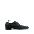 Celena - Men's Black Patent Leather And Calf Leather Derby Shoe