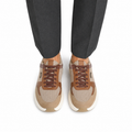 Novak - Men's Brown & Camel Sneaker