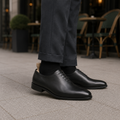 Lagoon - Men's Black Calf Leather Wholecut Shoe