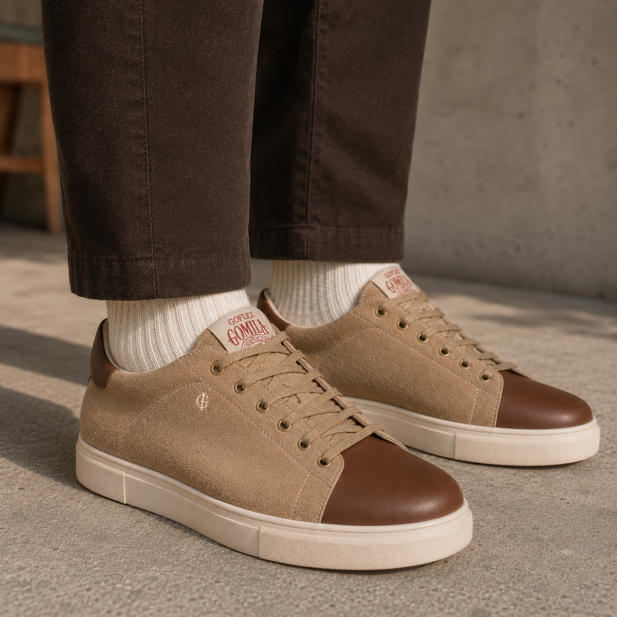 Leon - Men's Brown Sneaker
