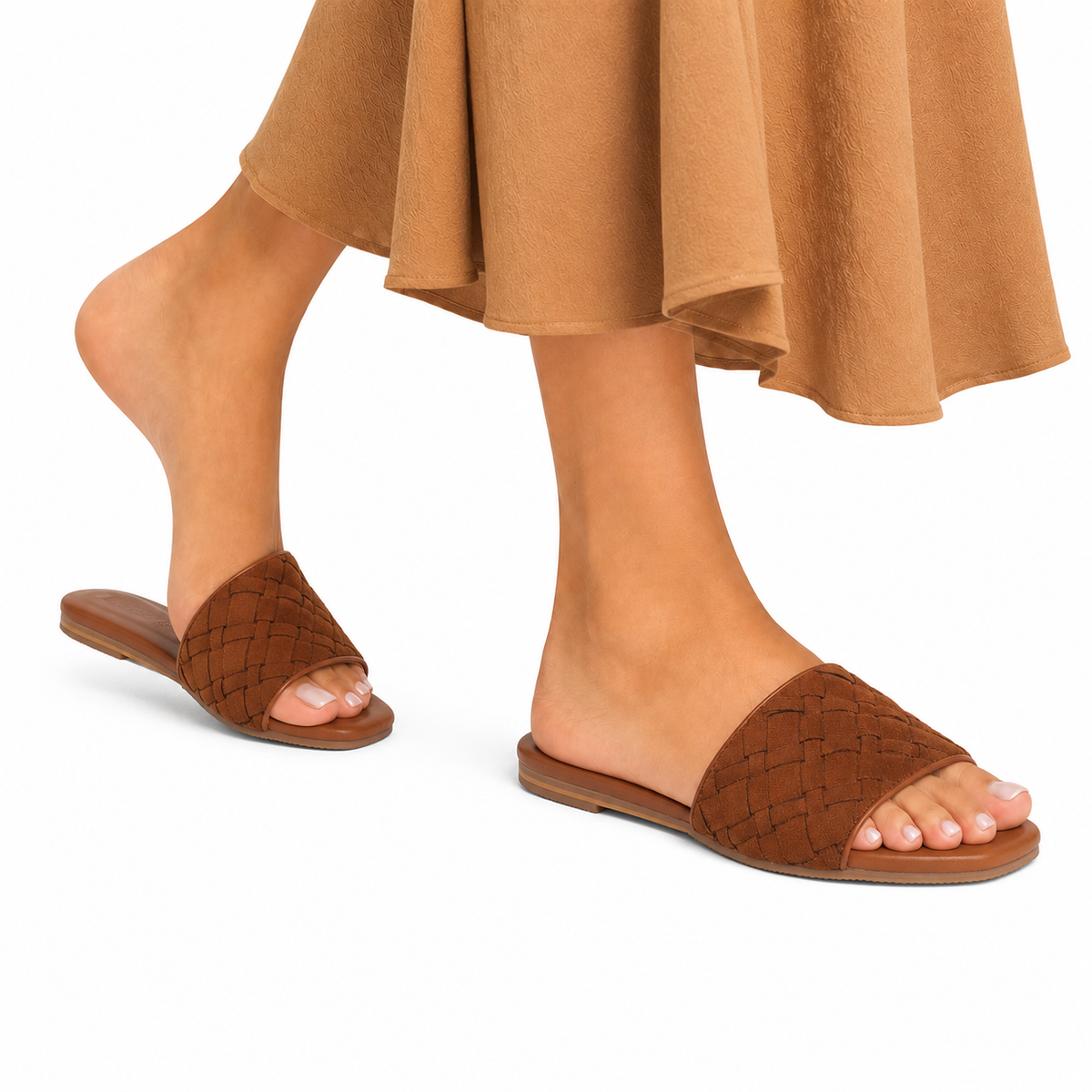 Riley - Women's Camel Slipper