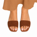 Riley - Women's Camel Slipper