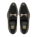 Civita - Men's Black Calf Leather And Kid Suede Loafer