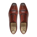 Cletus - Men's Oxblood Calf Leather Oxford Shoe